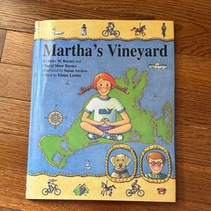 Martha's Vineyard Illustrated Book first edition hardcover